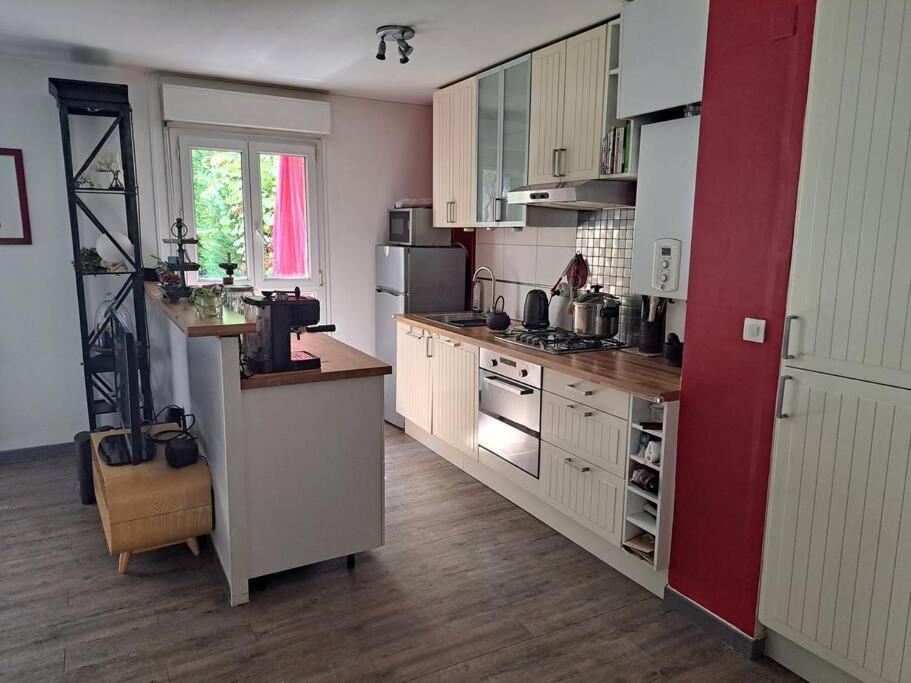 Appartement Cosy Avec Jardin Et Parking Gennevilliers Dış mekan fotoğraf