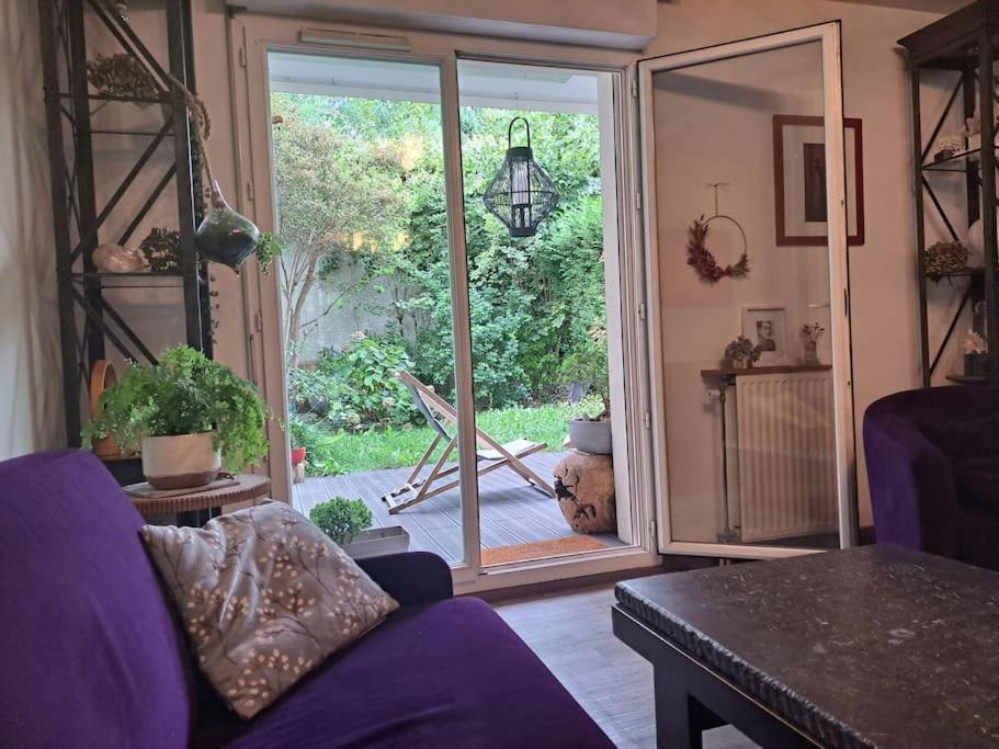 Appartement Cosy Avec Jardin Et Parking Gennevilliers Dış mekan fotoğraf